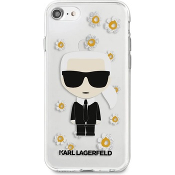 Image 1 of KARL LAGERFELD Гръб Karl Lagerfeld Ikonik Flower Case за iPhone 7/8/SE2020/SE2022 - Прозрачен
