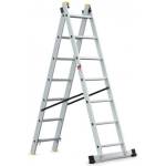 DRABEST Алуминиева стълба DRABEST MultiSystem 2 × 7, 150 кг