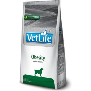Farmina VET LIFE NATURAL DIET DOG OBESITY - диетична суха храна за намаляване на наднорменото тегло при кучета със затлъстяване
