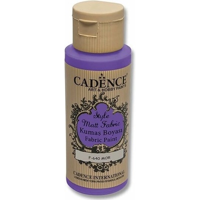 Cadence activa barva textilní Matt fialová 59 ml