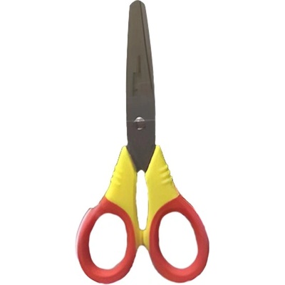 Optima Училищна ножица OPTIMA закръглена 13cm смесени цветове 100120 (100120)