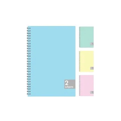 Sentio Тетрадка със спирала 17х25 см, 70 листа, 2 теми