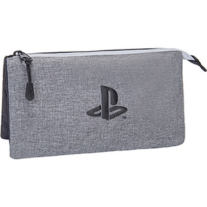Kstationery Ученически несесер Kstationery - Playstation, Essentials, с 3 отделения (К14897)