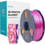  Sunlu Sunlu PLA+ Silk Tri-Color филамент, 1.75mm, 1KG, червен/жълт/син (PLA+ Silk TC R Y Blu)