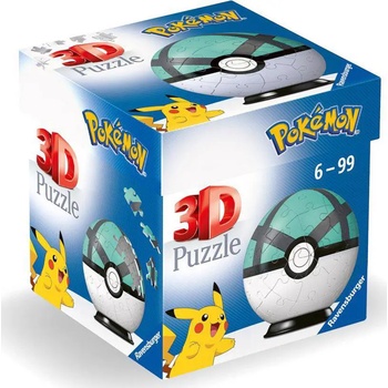 Ravensburger - Puzzle Puzzleball Pokémon: Net Ball - 40 - 99 piese