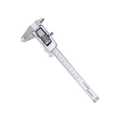 MG Caliper digitální posuvné měřidlo 15 cm, stříbrné