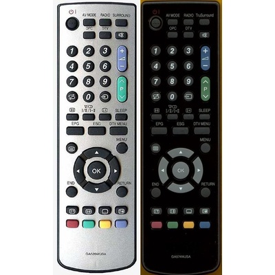 съвместим Sharp rrmcga574wjsa - заместител дистанционно управление (rrmcga574wjsa)