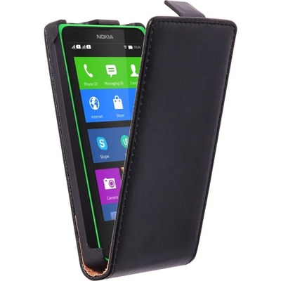 Nokia Кожен Flip калъф за Nokia X (FlipNXC)