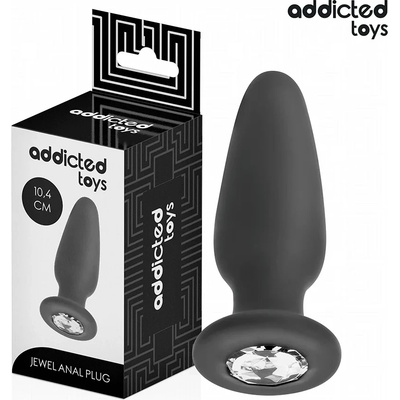 Анален плъг с кристал, компактен и стилен, 10, 4см. - Anal Plug Jewel (D-242866)