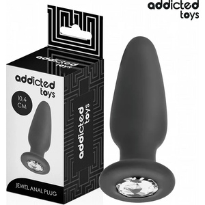  Анален плъг с кристал, компактен и стилен, 10, 4см. - Anal Plug Jewel (D-242866)
