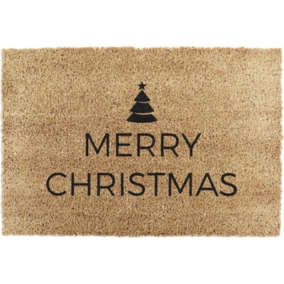 Artsy Mats Изтривалка с коледен мотив от кокосови влакна 40x60 cm Merry Christmas - Artsy Doormats (XMAS-MERRYSIMPLE)