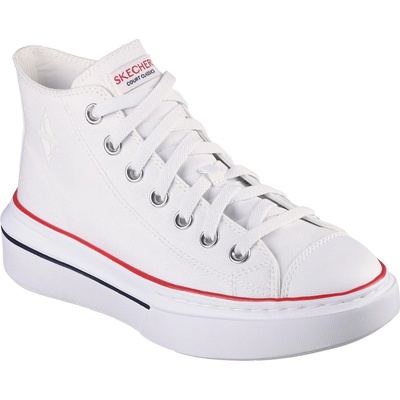 Skechers Маратонки Skechers Women's Canvas Air Cooled Classic Low-Top Trainers - White