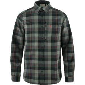 Fjällräven Мъжка риза с копчета Fjällräven Fjällglim Shirt - Black / Grey - размер XXL (033-0291-1815)