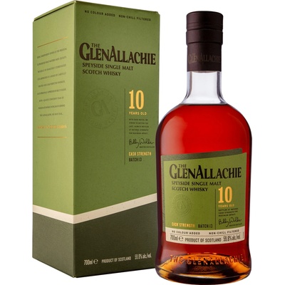 The GlenAllachie 10y Cask Strength Batch 13 59,8% 0,7 l (kartón)
