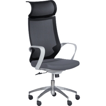 Carmen Президентски офис стол Carmen 7576 - сив-черен (3520400)