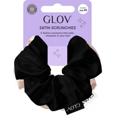 GLOV Scrunchies 2 Pack M - Champagne/Black