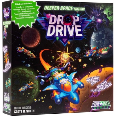 Phase Shift Games Настолна игра Drop Drive: Deeper Space Edition - Стратегическа (PSG315)