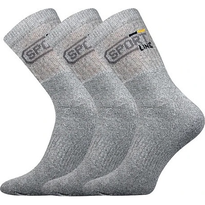 Boma ponožky Spot 3pack 1 pack sv.šedá