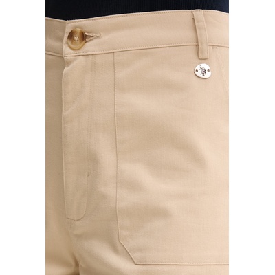 U. S. Polo Assn. къс панталон дамски от памук с еластан CHINO (WUP2228)