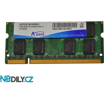 ADATA DDR2 2GB ADOVE1B163B2G