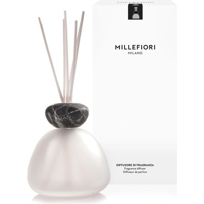 Home fragrance italia srl Дифузер Millefiori Aria, мраморен плот, матирано стъкло, черен