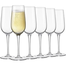 Bormioli Rocco Sklenice na šampaňské INVENTA FLUTE 6 x 215 ml