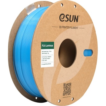 eSUN ePLA-Luminous Blue - 1, 75 mm / 1000 g (PLA-LM175CL-O1P1)
