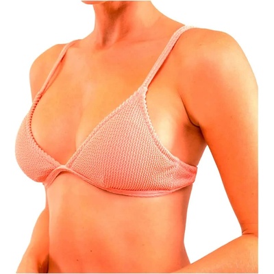 Wave Break Fixed bikini top - Pink (Rose)