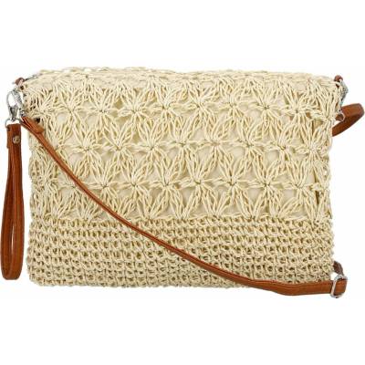 Stylová dámská crossbody kabelka Akita béžová