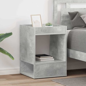 vidaXL Крайна масичка 2 бр. Циментено сиво 40 x 40 x 56 см (890951)