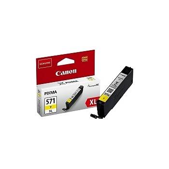 Canon CLI-571XL Y + Canon Plus Glossy II PP-201, 10x15 cm, 100 sheets (0334C001AA_2311B072AA)