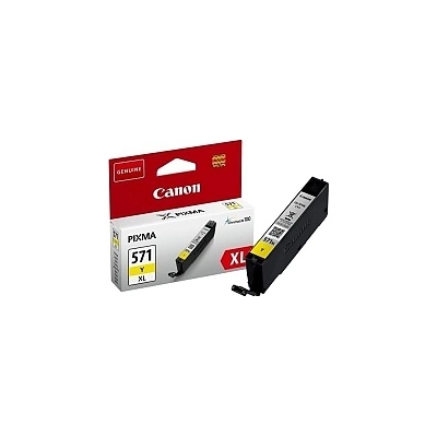 Canon CLI-571XL Y + Canon Plus Glossy II PP-201, 10x15 cm, 100 sheets (0334C001AA_2311B072AA)