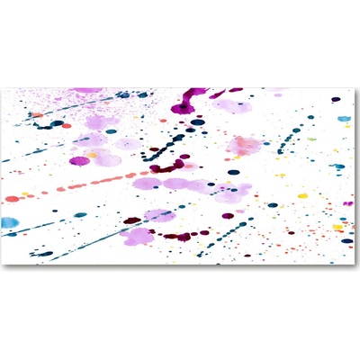 Foto obraz sklo tvrzené abstraktné škvrny 100x50 cm