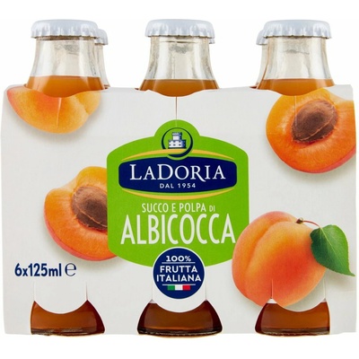 La Doria marhuľový džús 6 x 125 ml