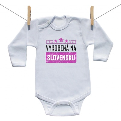Body s dlhým rukávom Vyrobená na Slovensku