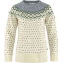 Fjällräven Övik Knit Sweater W Chalk White Flint Grey