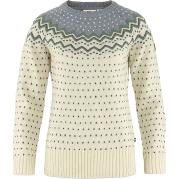 Fjällräven Övik Knit Sweater W Chalk White Flint Grey