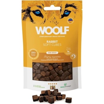Woolf Dog Soft Cubes Rabbit 100 g