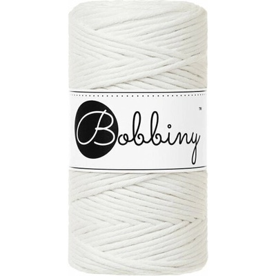 Bobbiny Macrame Cord 3 mm 100 m Off White Špagát