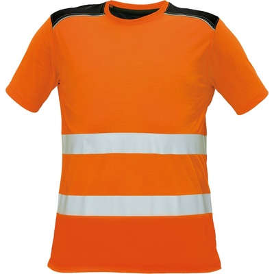 Cerva Knoxfield HV triko oranžová XL