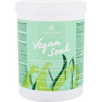 Kallos Cosmetics Vegan Soul Nourishing maska na vlasy 1000 ml
