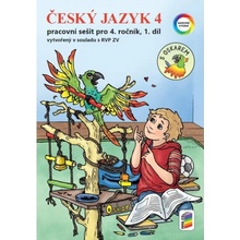 Český jazyk 4.ročník 1.díl pracovní sešit s Oskárkem barevné vydání 4-51.