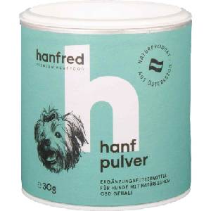 Hanfred Конопен прах за кучета - 30 г