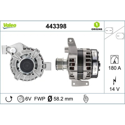 generátor VALEO 443398