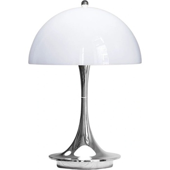 Louis Poulsen Безжична лампа Panthella с индуктивно зареждане бяло-сребриста (5744168070)