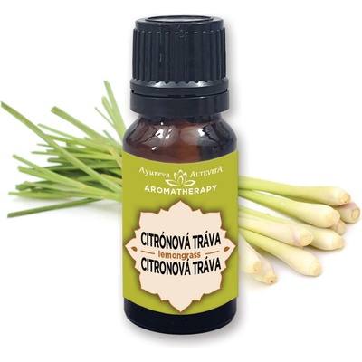 Altevita 100% esenciálny olej Lemongrass citrónová tráva 10 ml