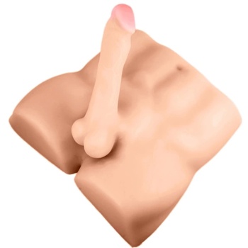 Image 1 of Blush Novelties Мъжки торс с гъвкав пенис и отвор Rough Rider