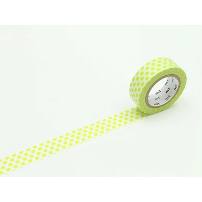 MT masking tape geometrická dot lime – Zboží Dáma