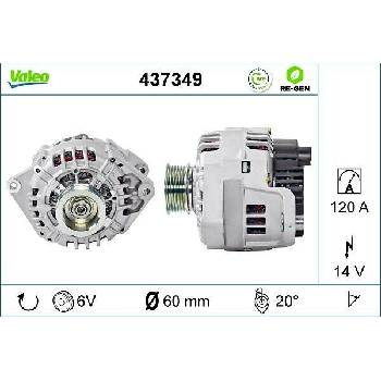 Generátor VALEO 437349