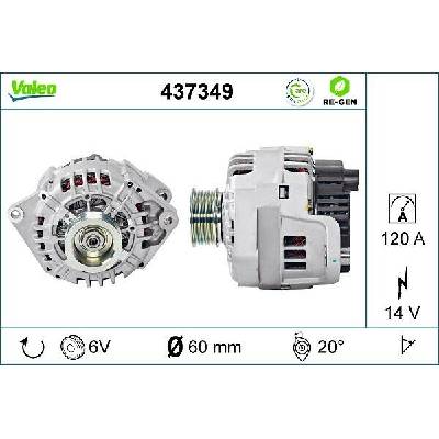 Generátor VALEO 437349